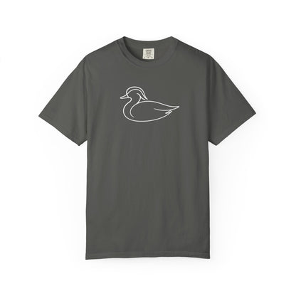 Wood Duck One Line T-Shirt - Heavyweight Comfort Colors