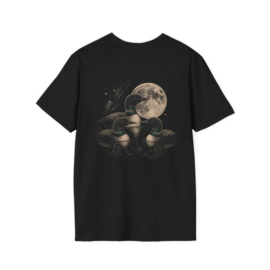 Midnight Loons T-Shirt - Back Print