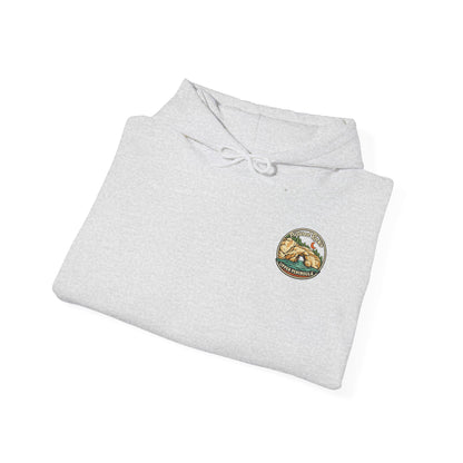 Pictured Rocks Lover's Leap Hoodie - Back Print