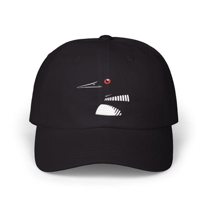 Loon Head Embroidered Dad Cap