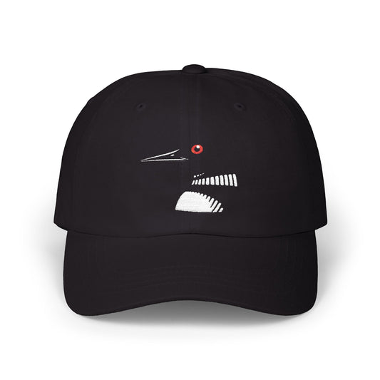 Loon Head Embroidered Dad Cap