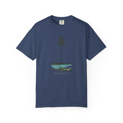 Great Lakes State T-Shirt - Heavyweight Comfort Colors