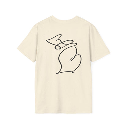 Michigan One Line T-Shirt - Back Print