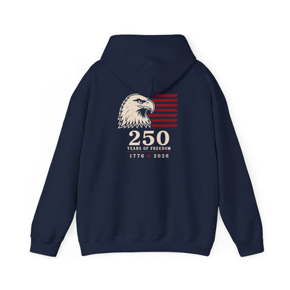 Eagle Flag Hoodie - Back Print
