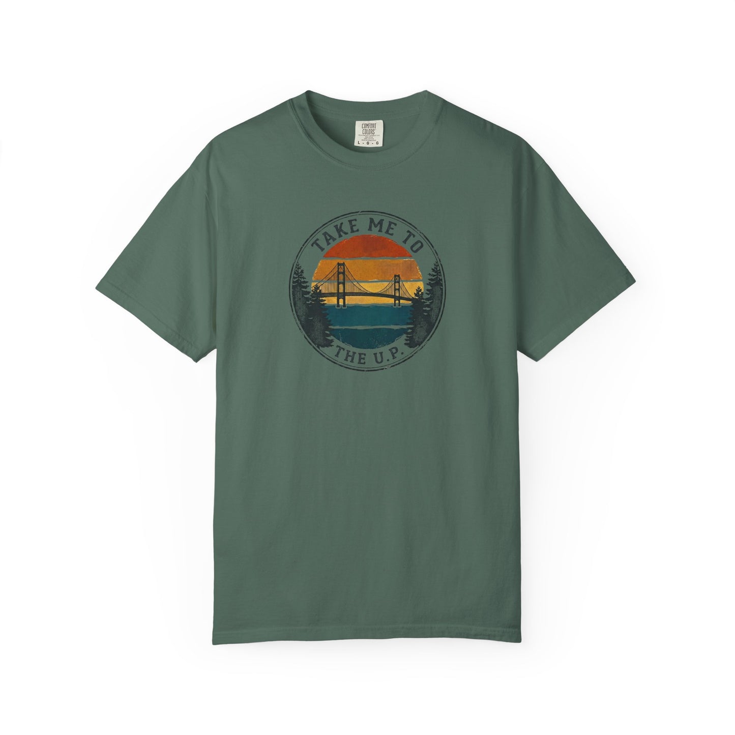Take Me to the U.P. T-Shirt - Heavyweight Comfort Colors