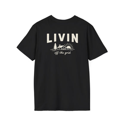 LIVIN off the Grid T-Shirt - Back Print