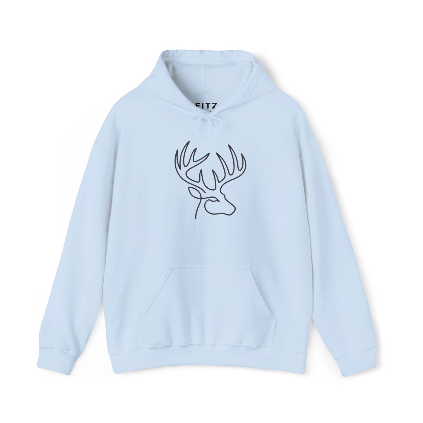 White-tailed One Line Hoodie