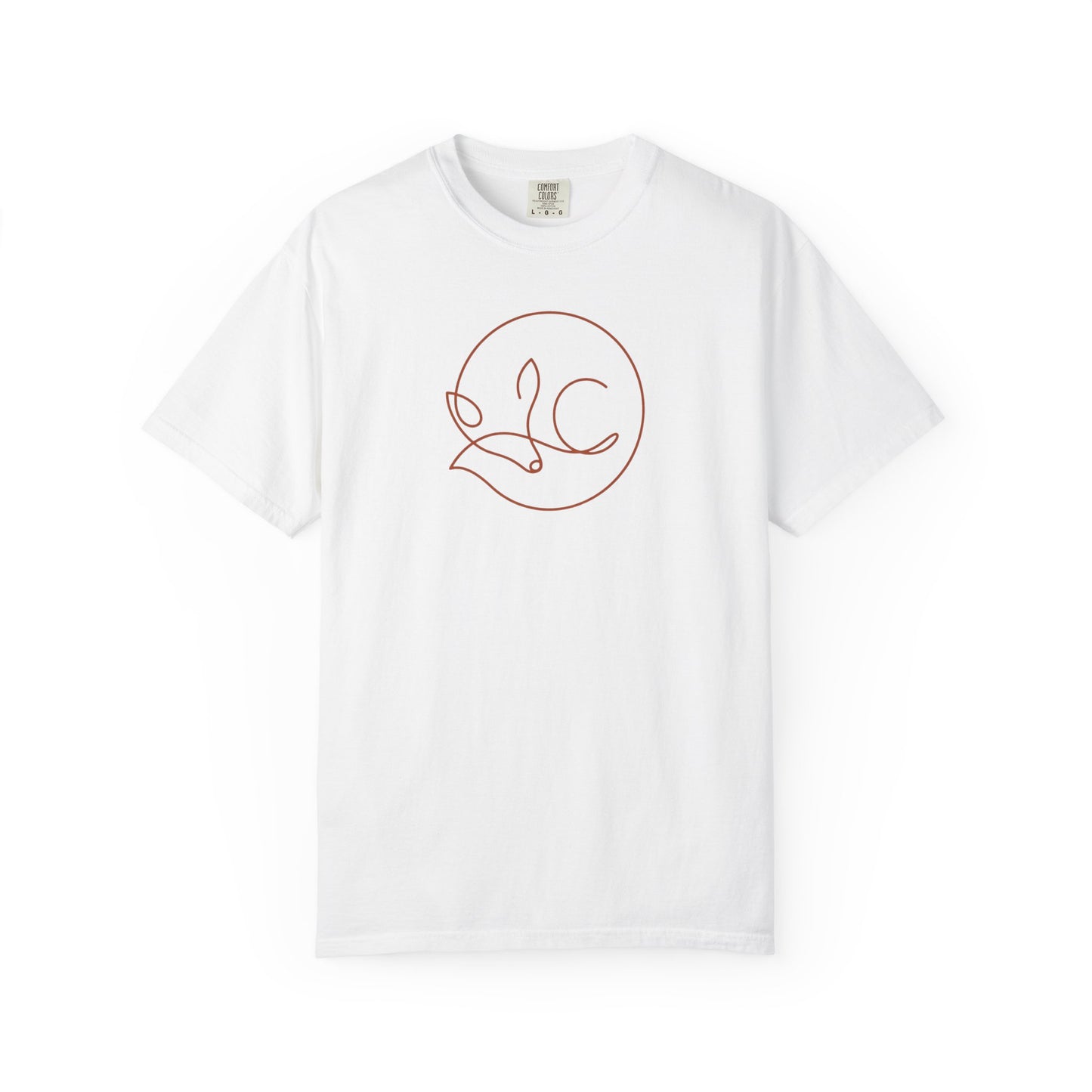 Fox One Line T-Shirt - Heavyweight Comfort Colors