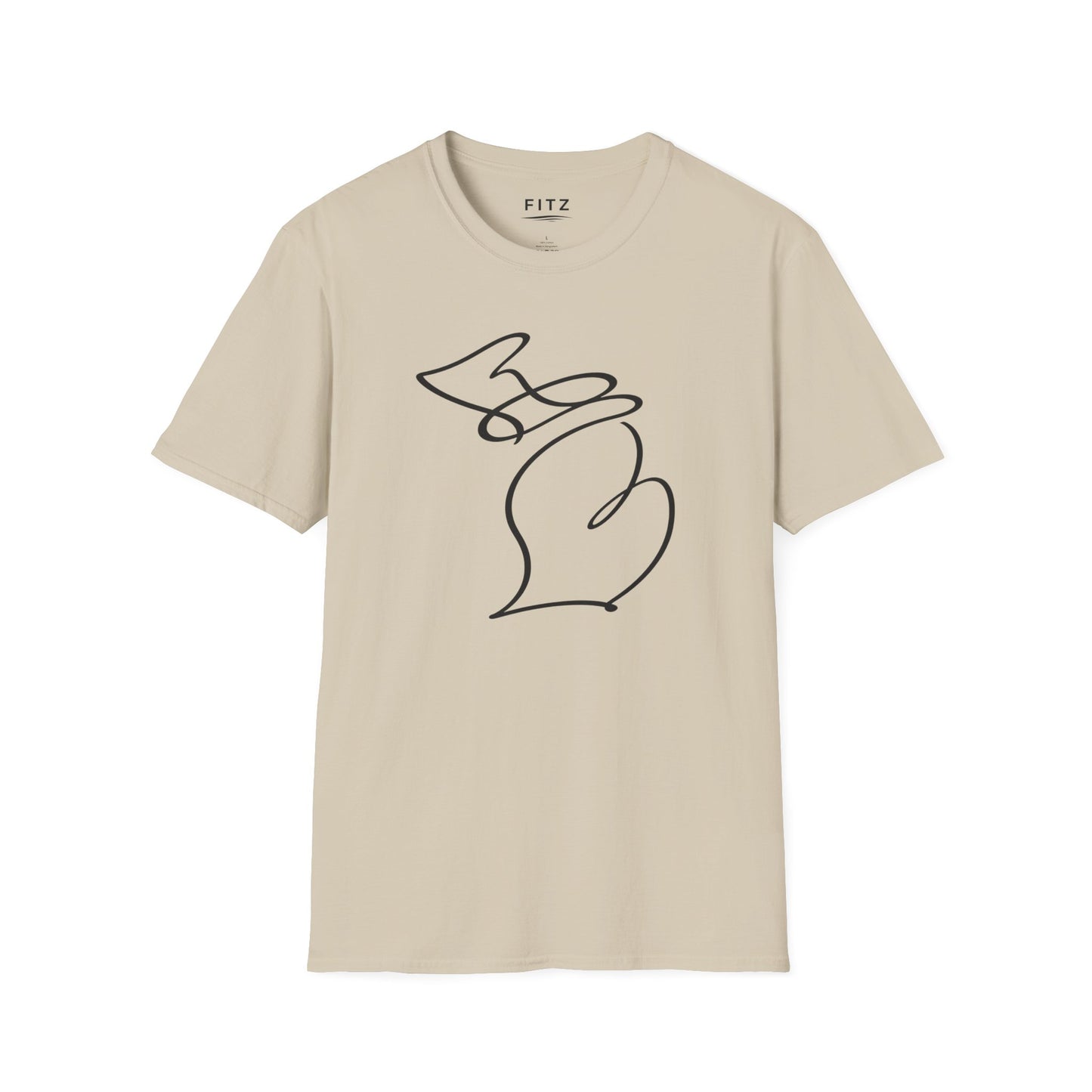 Michigan One Line T-Shirt