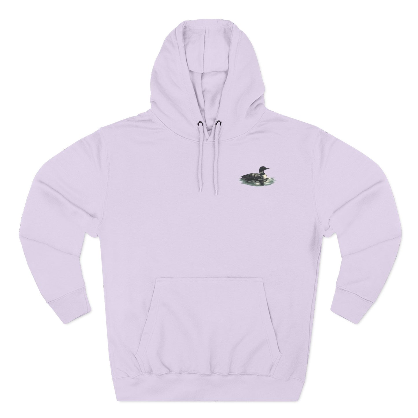 Loon Up North Michigan Hoodie - Back Print