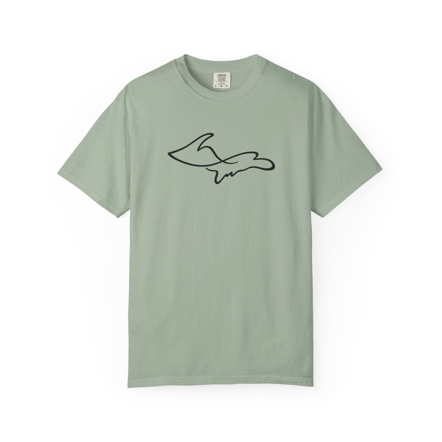 Upper Peninsula One Line T-Shirt - Heavyweight Comfort Colors