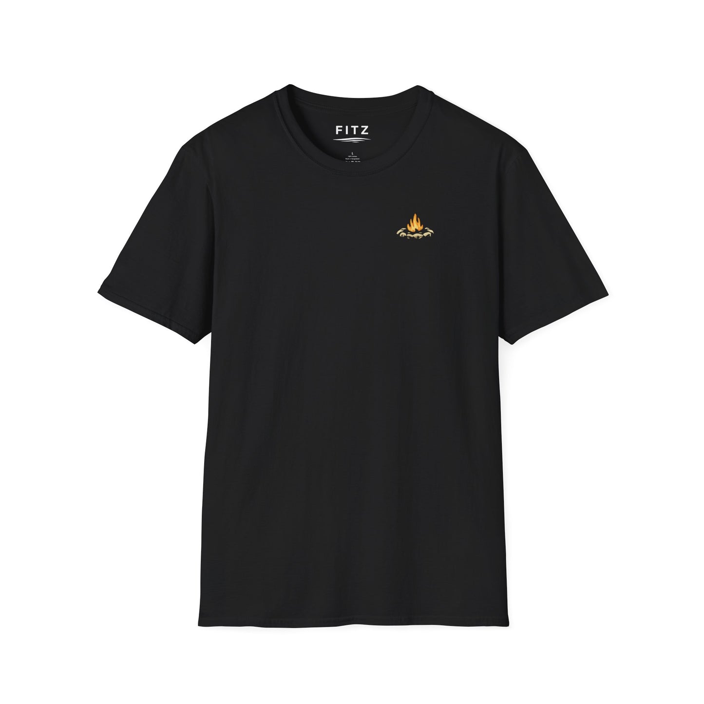 Upper Peninsula Campfire T-Shirt - Back Print