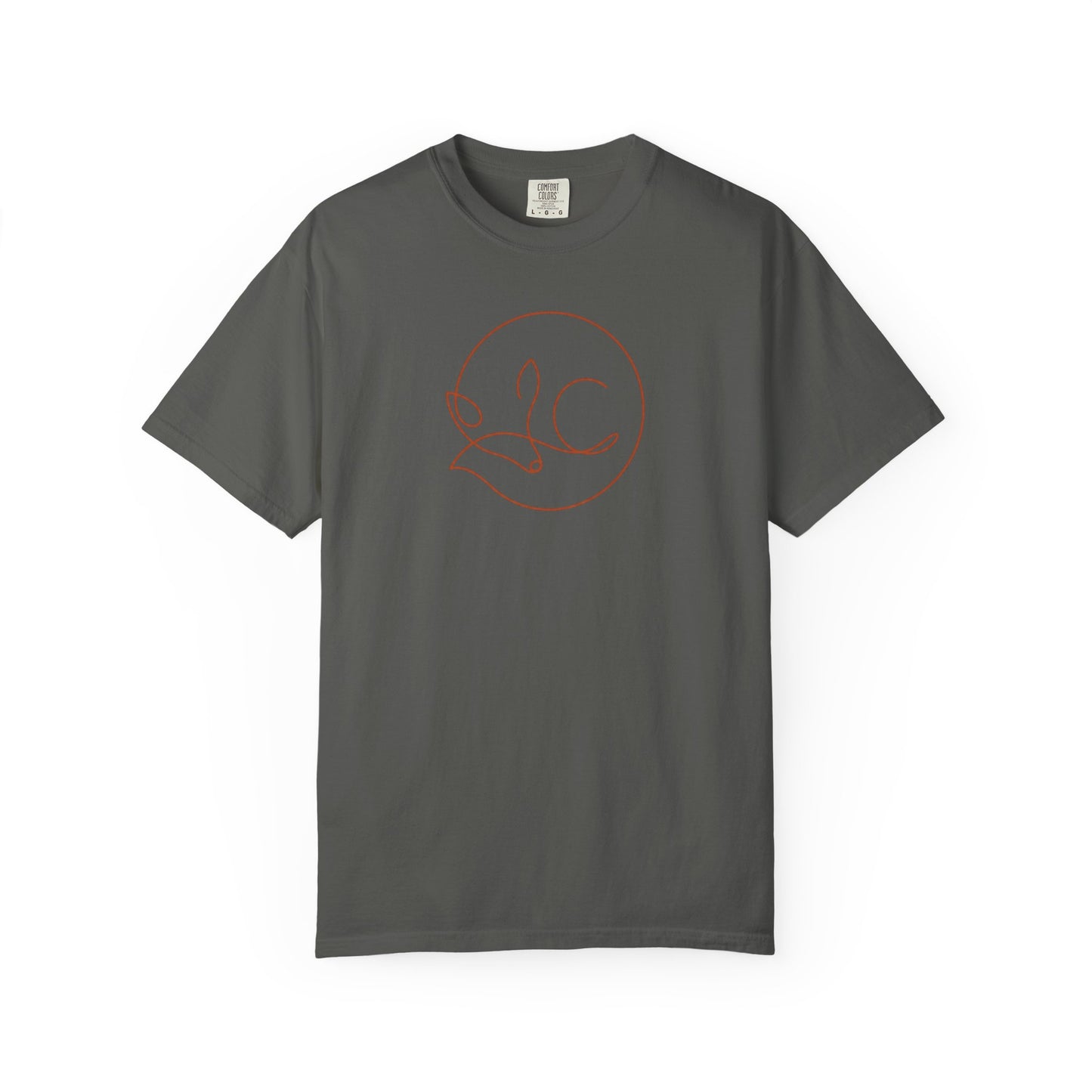 Fox One Line T-Shirt - Heavyweight Comfort Colors