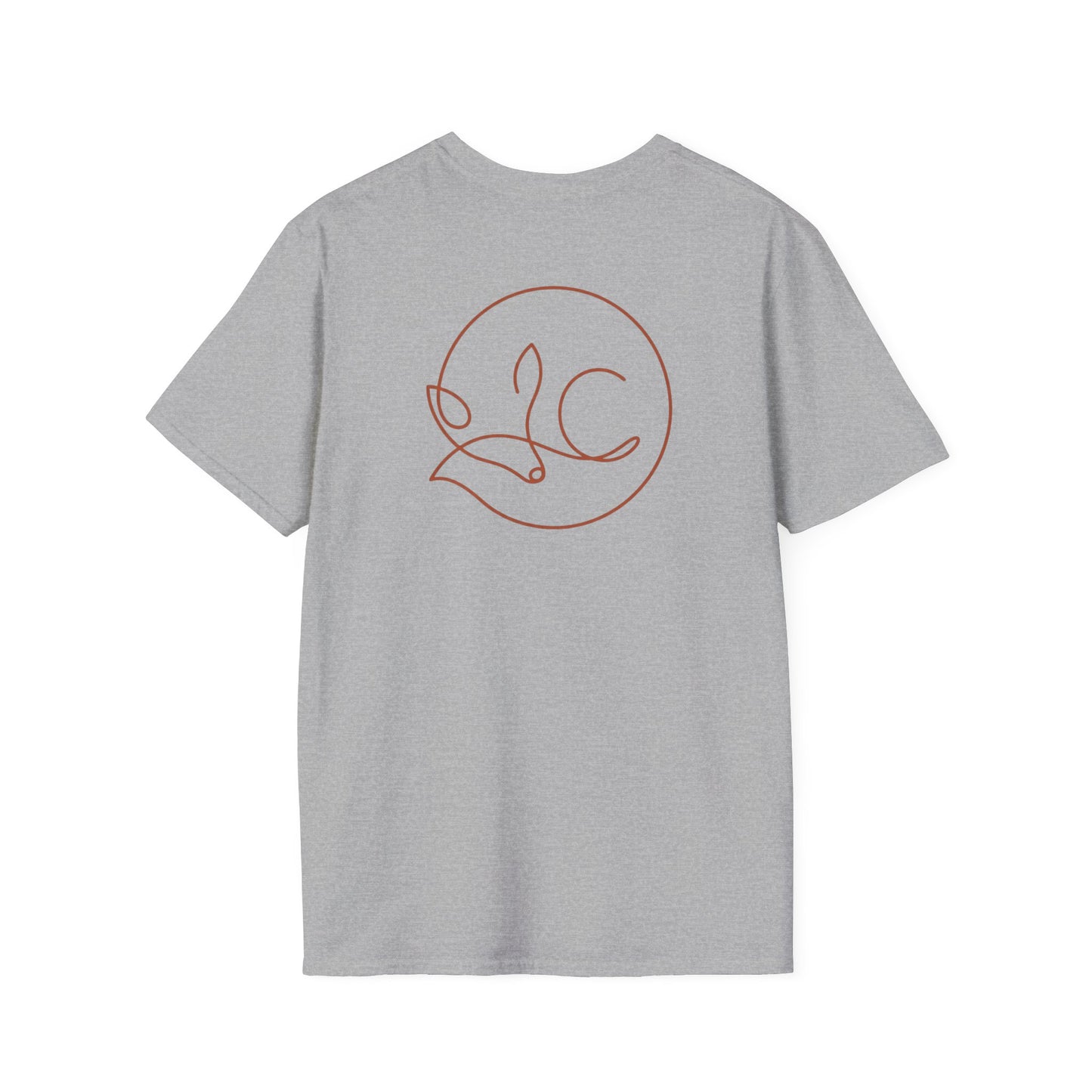 Fox One Line T-Shirt - Back Print