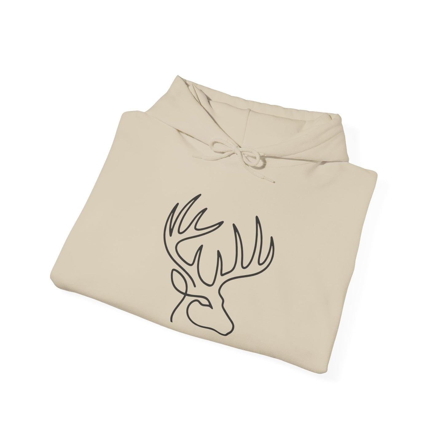 White-tailed One Line Hoodie