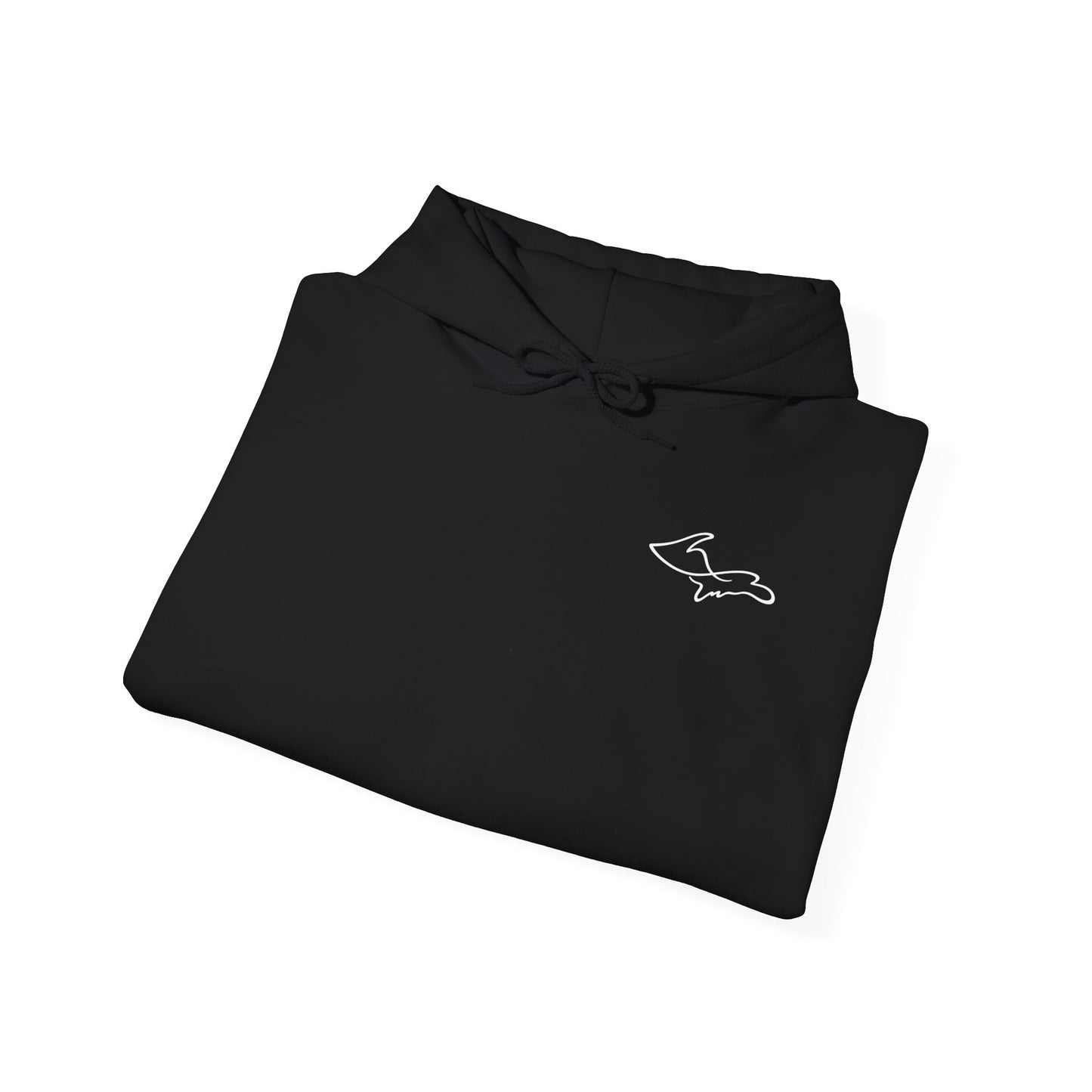 Michigan One Line Hoodie - Back Print