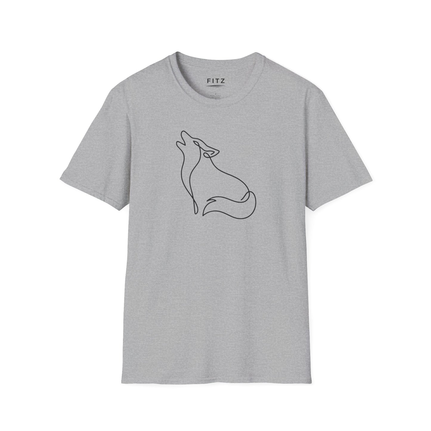 Wolf One Line T-Shirt