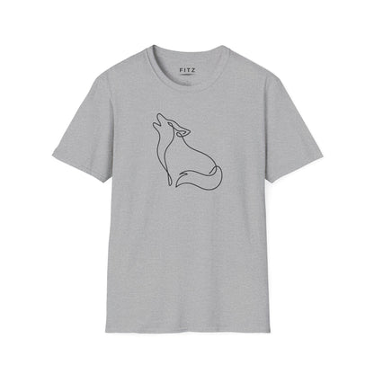 Wolf One Line T-Shirt