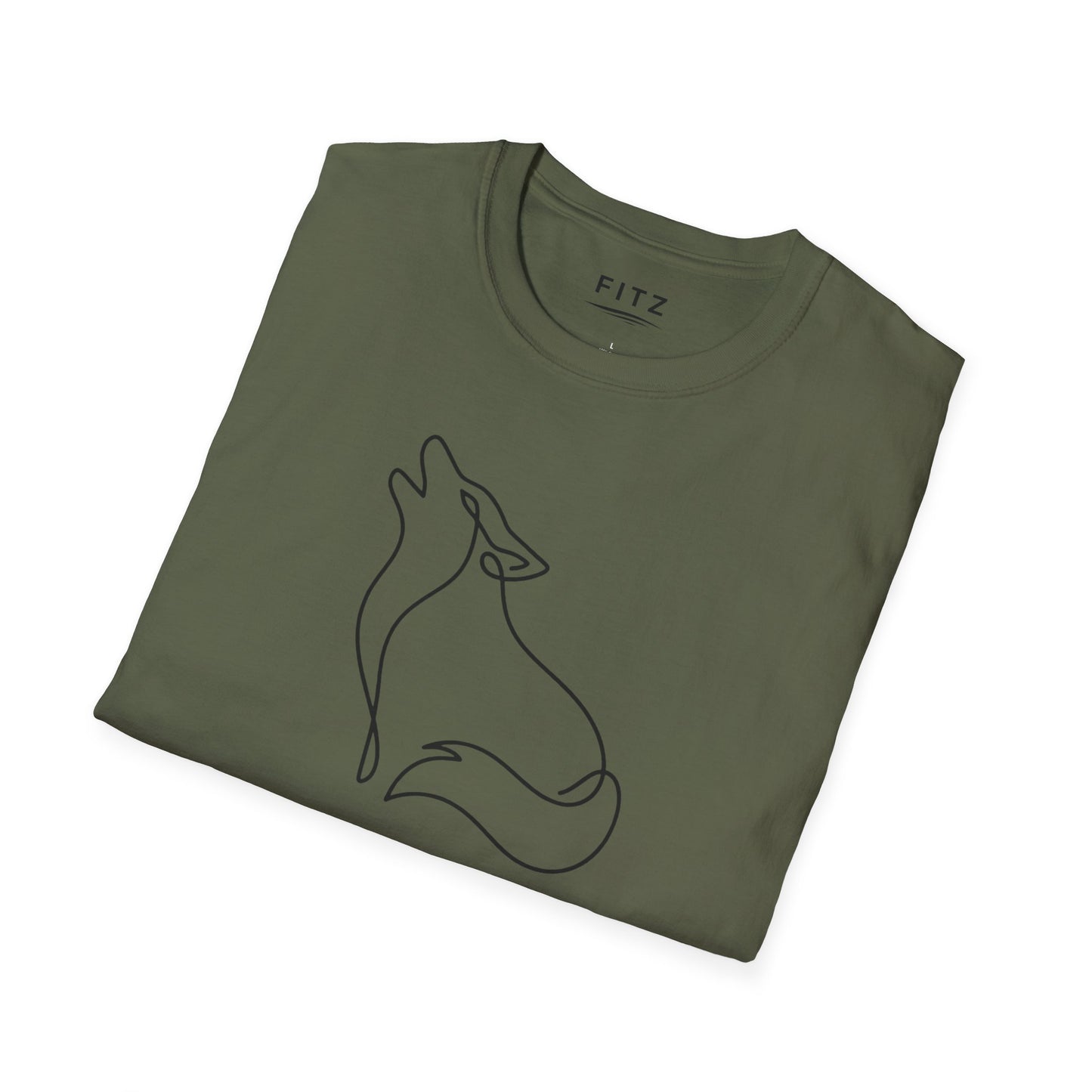 Wolf One Line T-Shirt