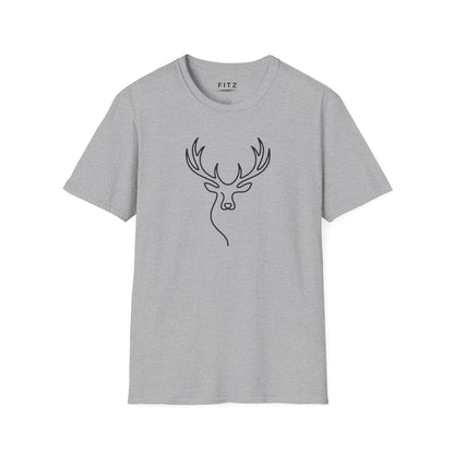 Elk One Line T-Shirt