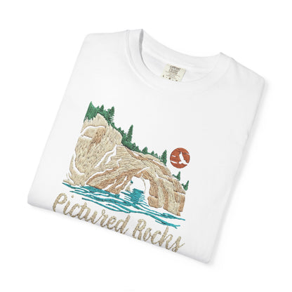 Pictured Rocks Lover's Leap T-Shirt - Heavyweight Comfort Colors