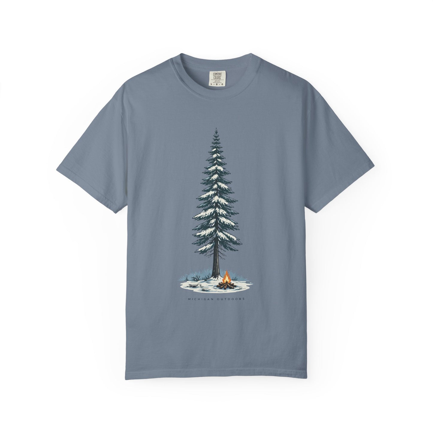 Michigan Outdoors T-Shirt - Heavyweight Comfort Colors