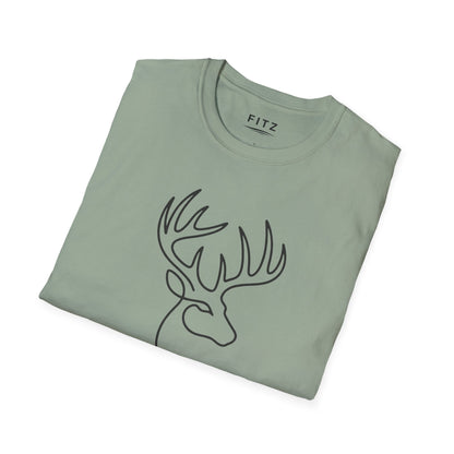 White-tailed One Line T-Shirt