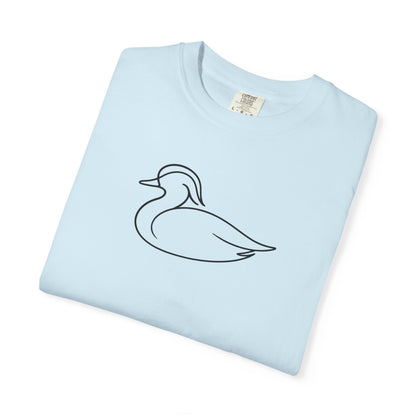 Wood Duck One Line T-Shirt - Heavyweight Comfort Colors