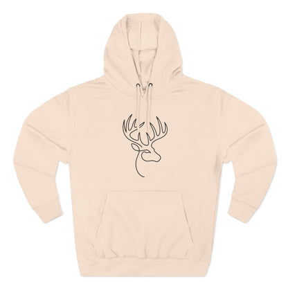 White-tailed One Line Hoodie