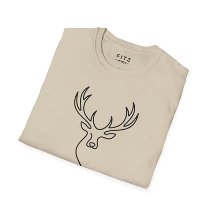 Elk One Line T-Shirt
