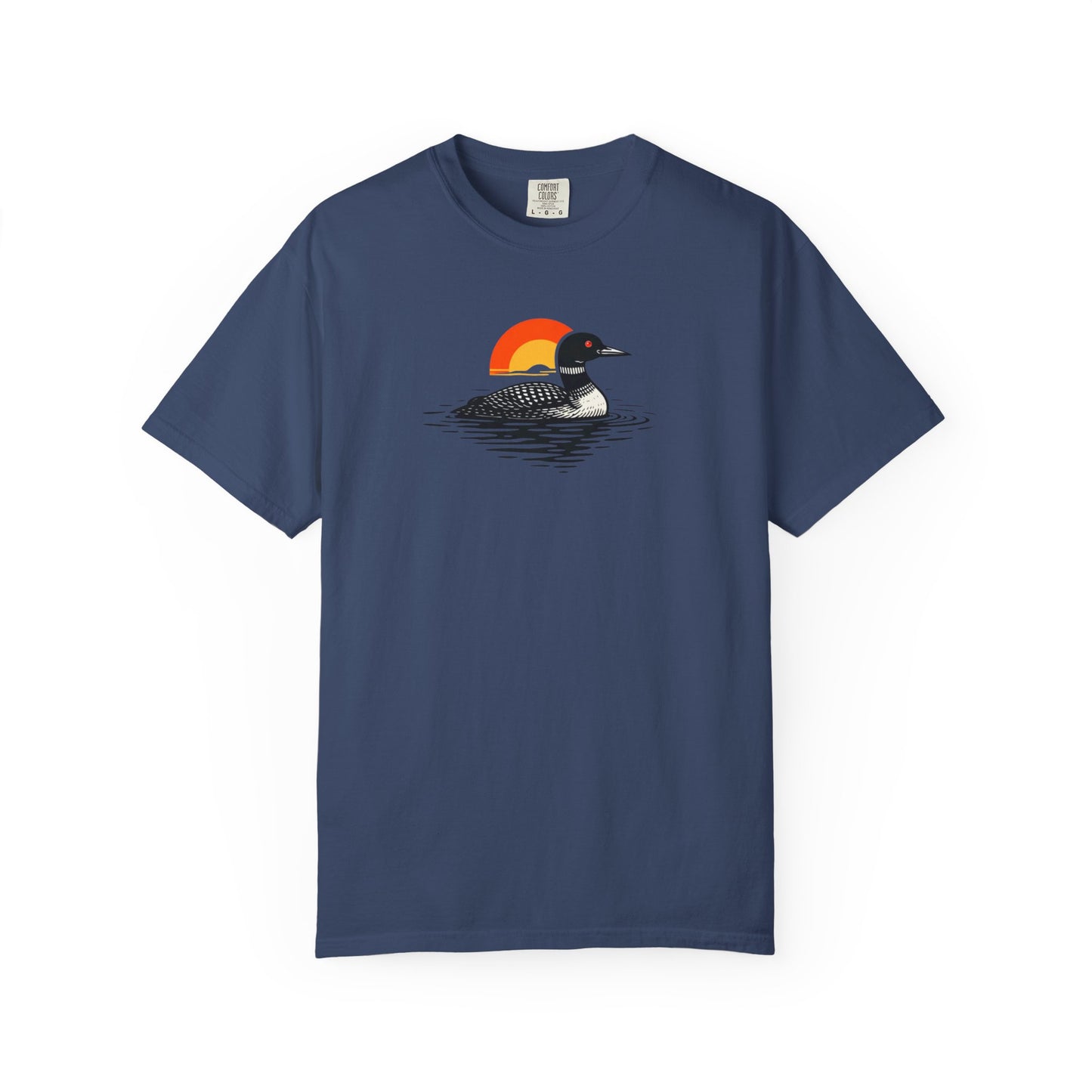 Loon at Sunset T-Shirt - Heavyweight Comfort Colors