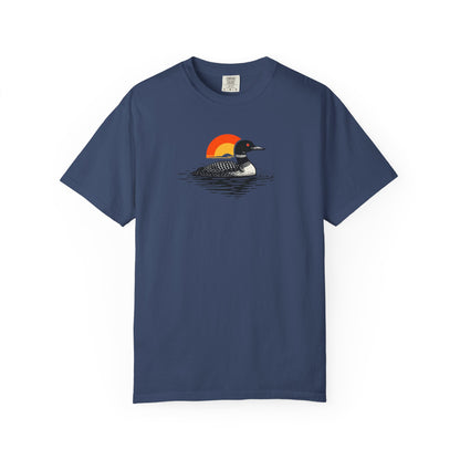 Loon at Sunset T-Shirt - Heavyweight Comfort Colors