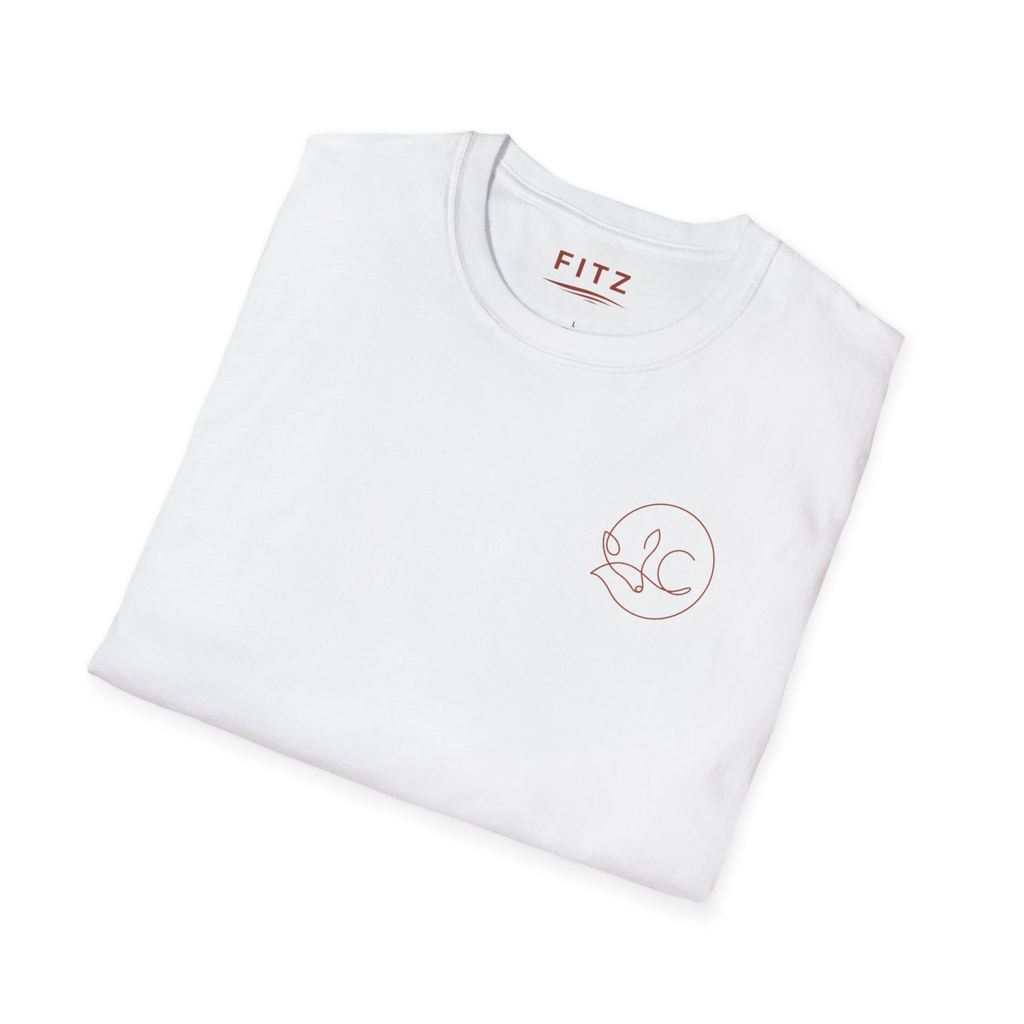Fox One Line T-Shirt - Back Print