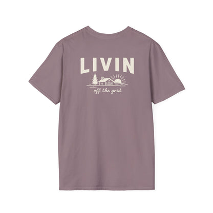 LIVIN off the Grid T-Shirt - Back Print