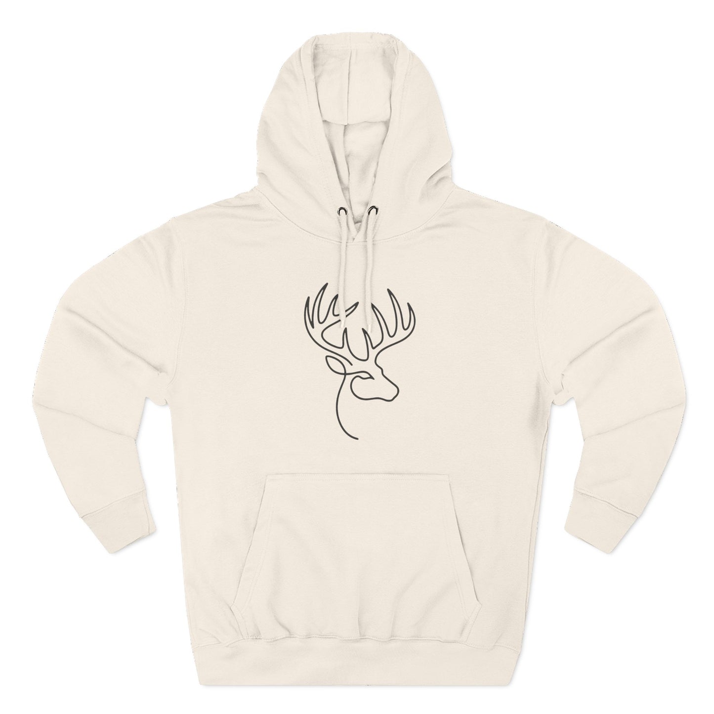 White-tailed One Line Hoodie