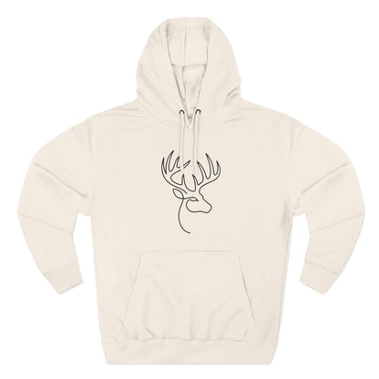 White-tailed One Line Hoodie