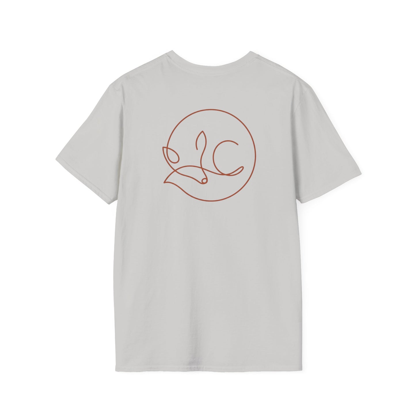 Fox One Line T-Shirt - Back Print