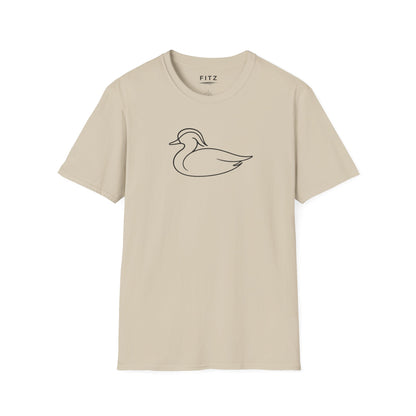 Wood Duck One Line T-Shirt
