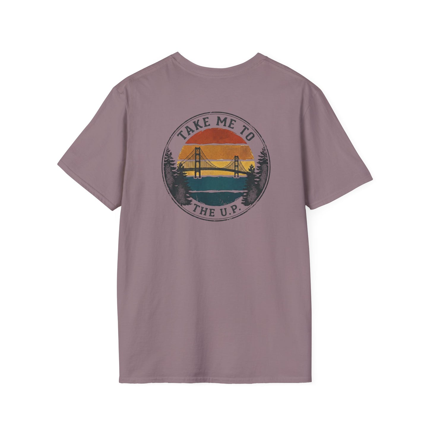 Take Me to the U.P. Sunset T-Shirt - Back Print
