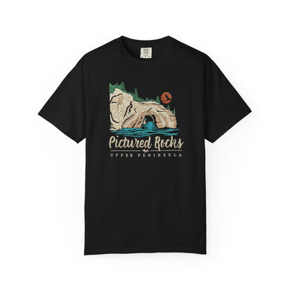 Pictured Rocks Lover's Leap T-Shirt - Heavyweight Comfort Colors