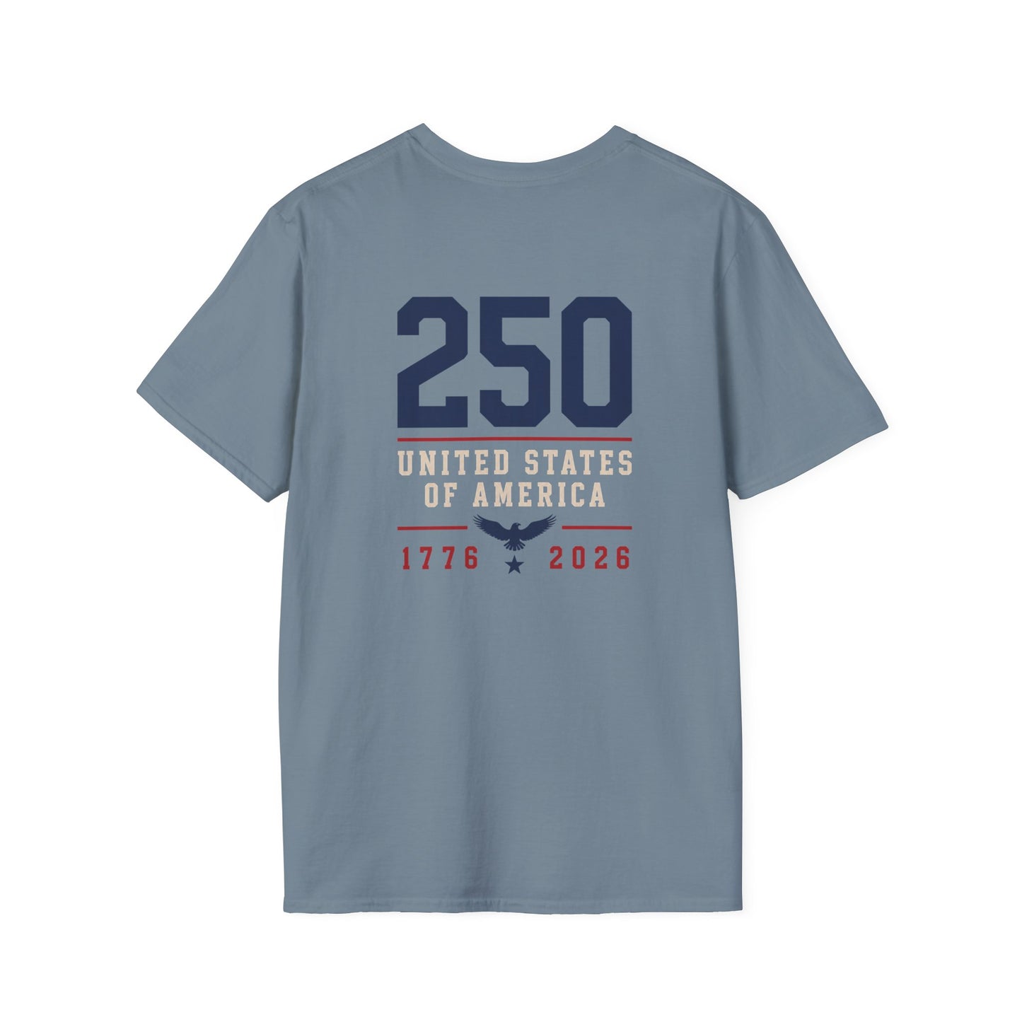 USA 250 T-Shirt - Back Print