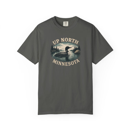 Loon Up North Minnesota T-Shirt - Heavyweight Comfort Colors