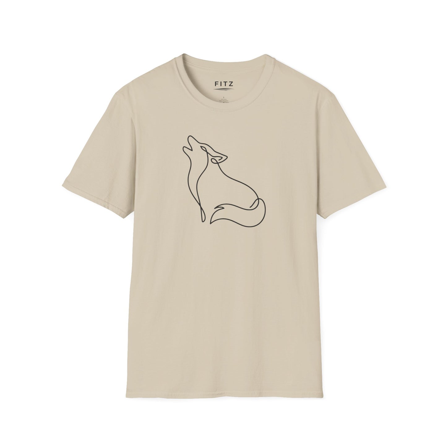 Wolf One Line T-Shirt