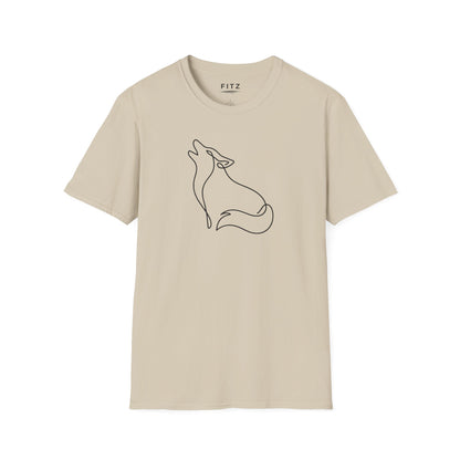 Wolf One Line T-Shirt