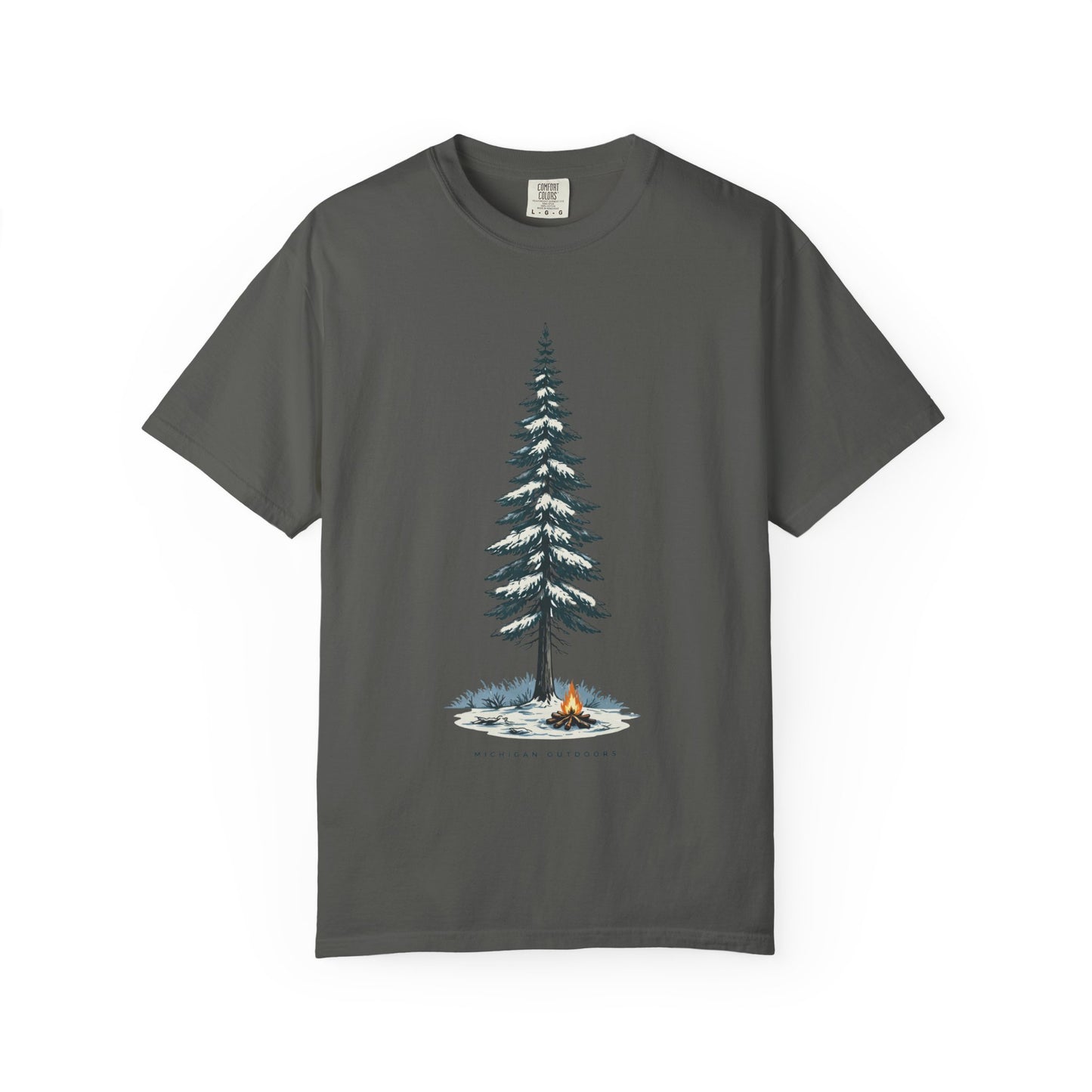 Michigan Outdoors T-Shirt - Heavyweight Comfort Colors