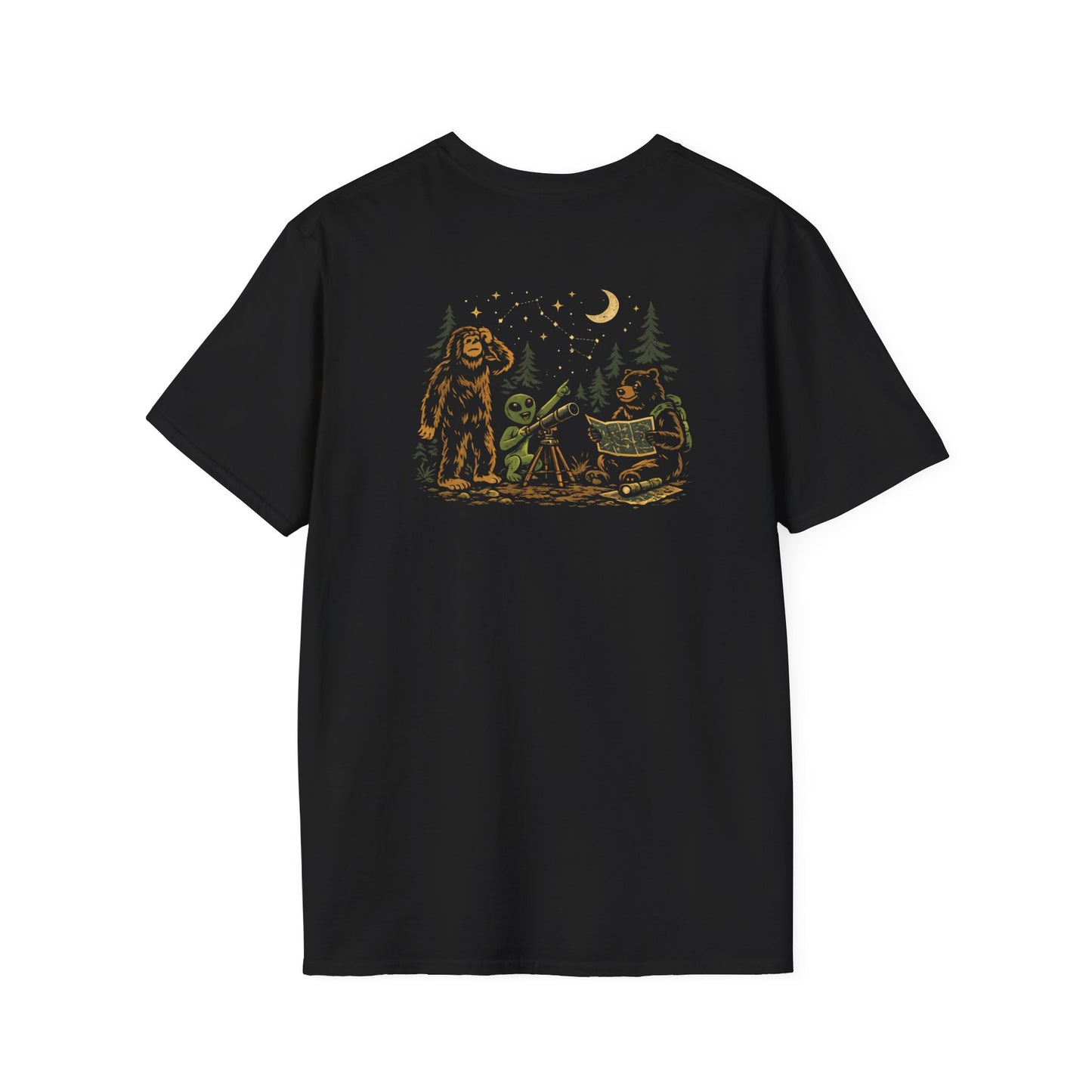 Star-Mapping T-Shirt - Back Print