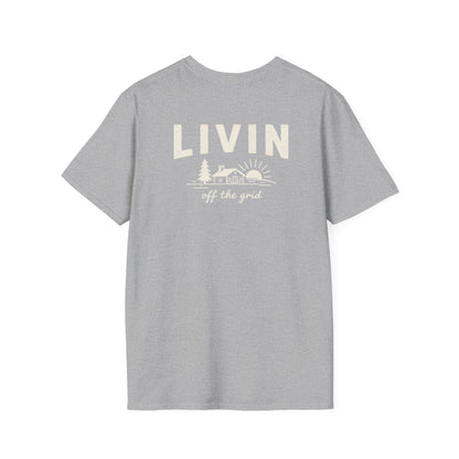 LIVIN off the Grid T-Shirt - Back Print