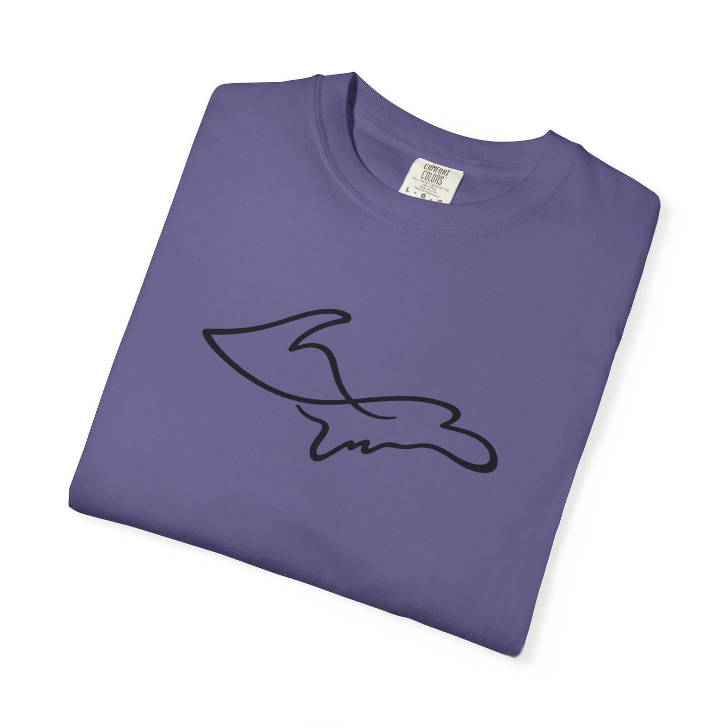 Upper Peninsula One Line T-Shirt - Heavyweight Comfort Colors