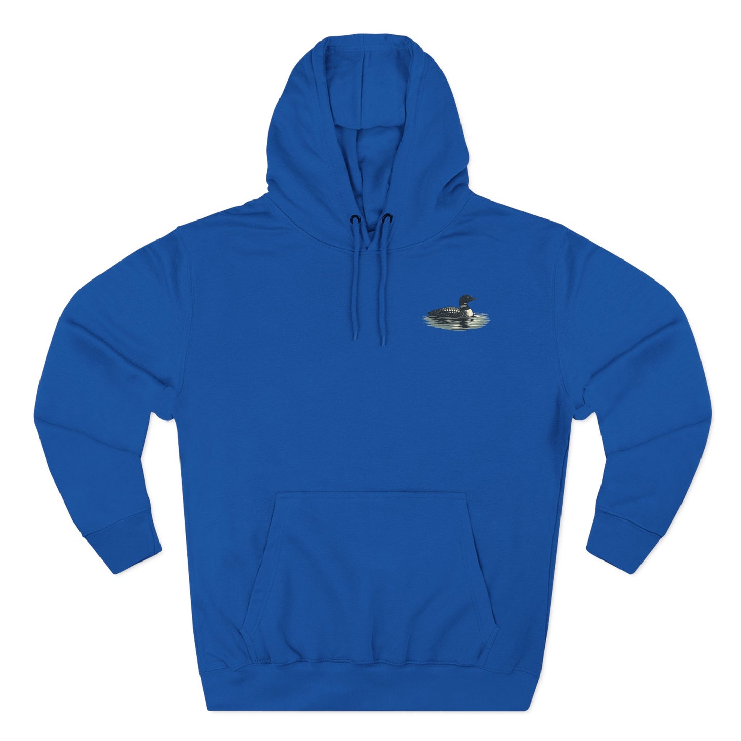 Loon Up North Michigan Hoodie - Back Print