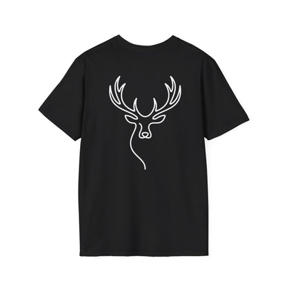 Elk One Line T-Shirt - Back Print
